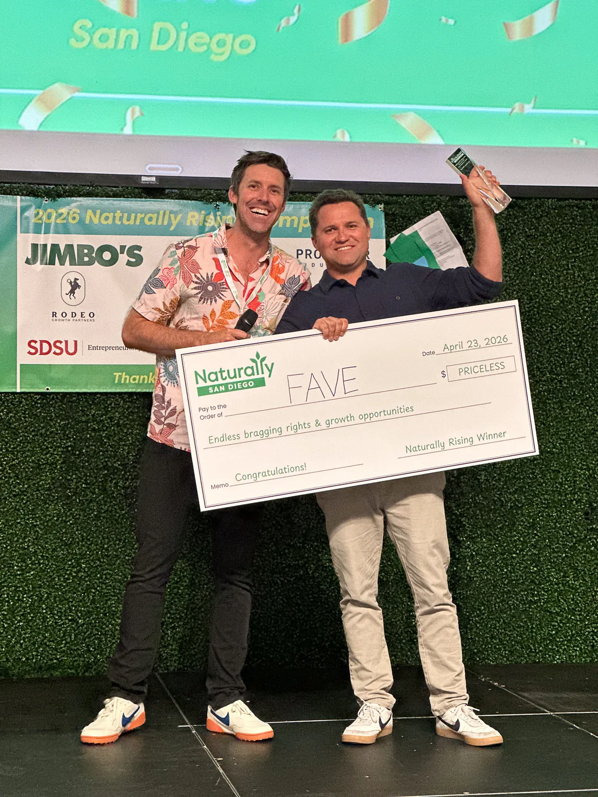 Naturally Rising — pitch competition winners