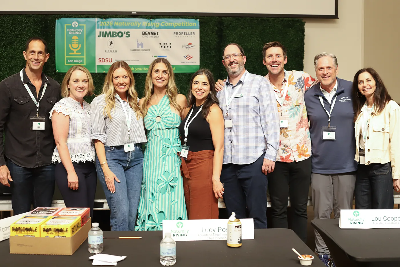 Naturally San Diego team and community members together